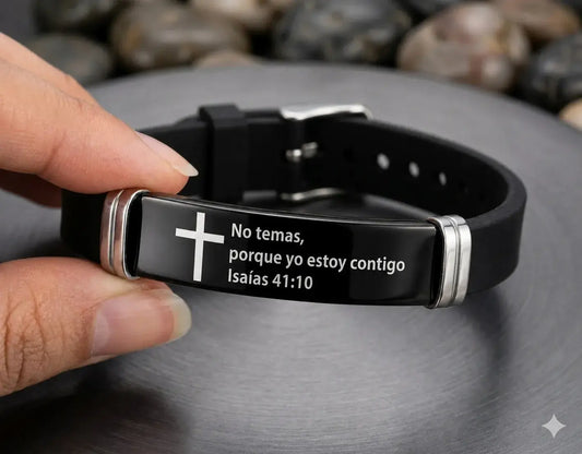 🙏Isaías 41:10 ❤️ Pulsera de FE 🙏