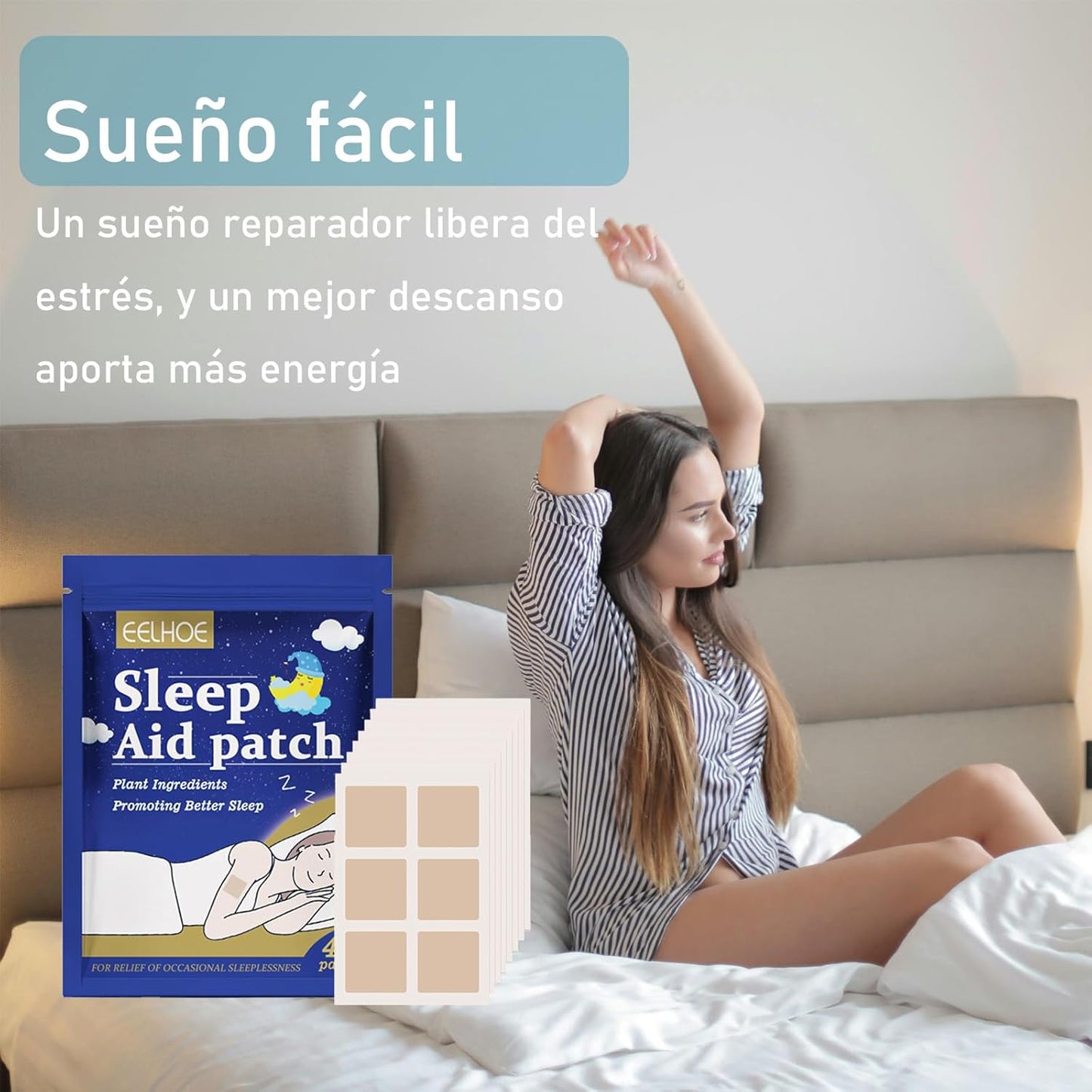 Parches naturales para dormir SleepAid™ (48 parches)